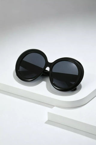 Oversized Round Frame Fashion Sunglasses