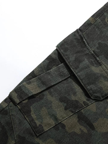 Men's Camouflage Cargo Capris