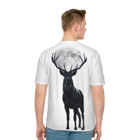 Men's T‑Shirt — Moon Stag Graphic Tee