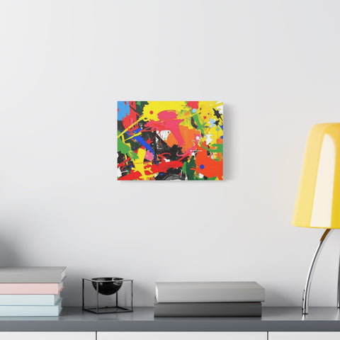 Abstract Art Matte Stretched Canvas — Modern Wall Decor