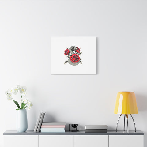 Matte Stretched Canvas - Snake Wall Art