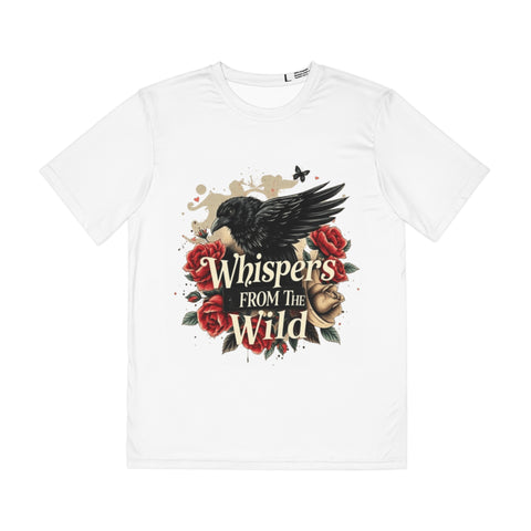 Whispers From The Wild Raven Tee — Gothic Nature Graphic Shirt