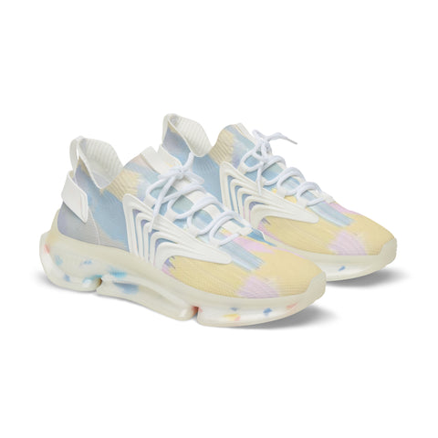 Men's Colorful Tie-Dye Mesh Sneakers — Breathable Athletic Shoes