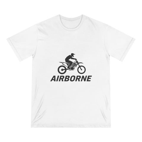 Airborne Dirt Bike T-Shirt — Motocross Rider Graphic Tee
