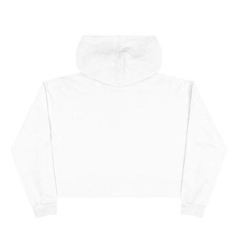 Art Nouveau Medusa Crop Hoodie — Vintage Goddess Graphic
