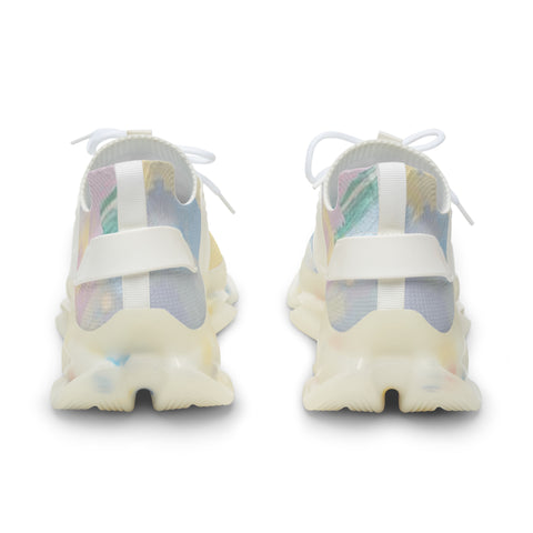 Men's Colorful Tie-Dye Mesh Sneakers — Breathable Athletic Shoes