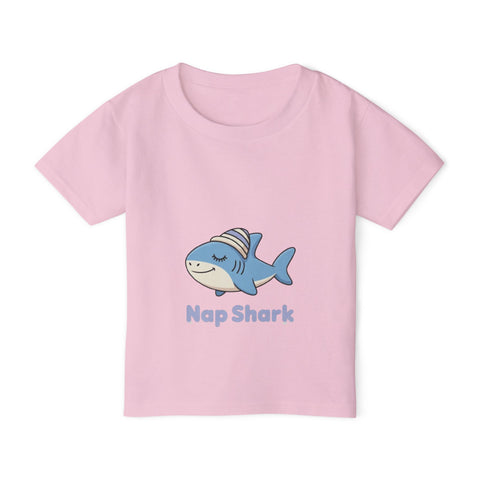 Nap Shark Toddler T-Shirt — Cute Sleepy Shark Tee for Kids
