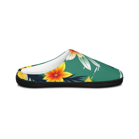 Tropical Floral Women's Indoor Slippers