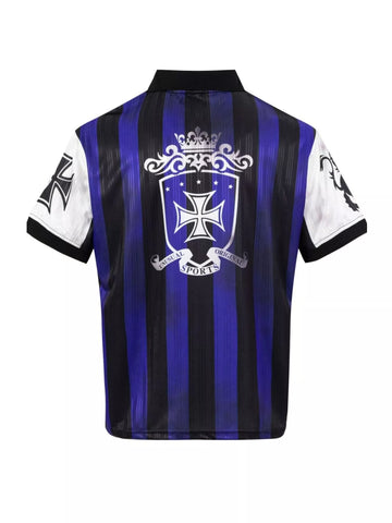 Men's Striped Soccer Jersey T-Shirt