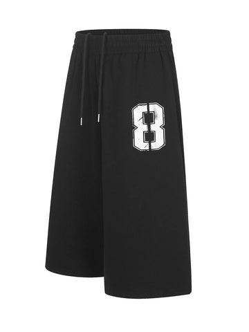 Men's Number 8 Wide Leg Capris