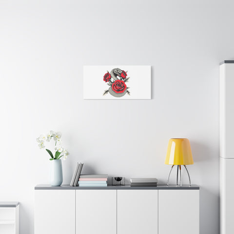 Matte Stretched Canvas - Snake Wall Art