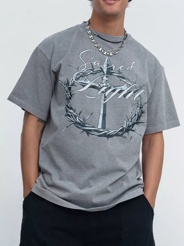 Men's Vintage Washed Graphic T-Shirt