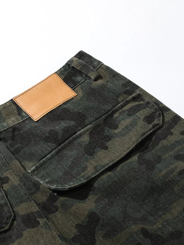 Men's Camouflage Cargo Capris