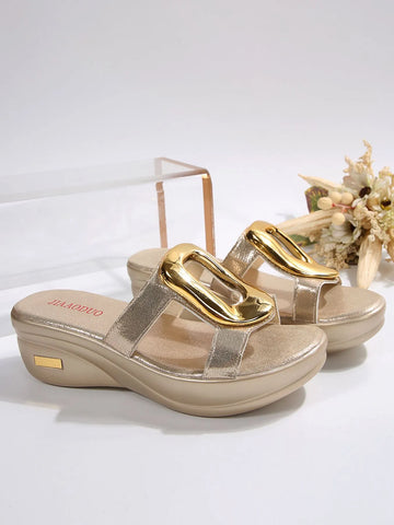 Open Toe Wedge Sandals