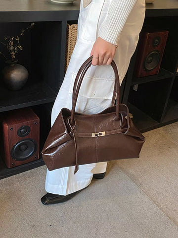 PU Leather Shoulder Bag
