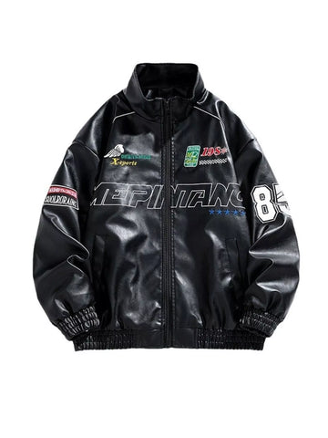 Men's Plus Size Zip-Up Jacket
