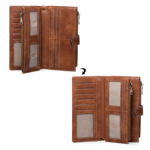 Vintage Style Leather Wallet