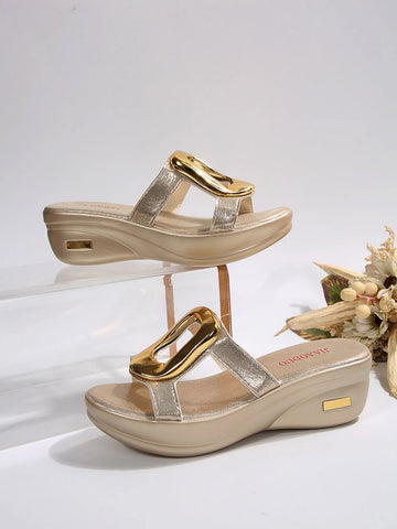 Open Toe Wedge Sandals