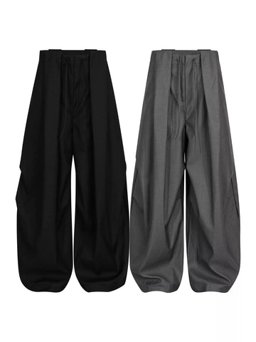Men's Wide Leg Dress Pants