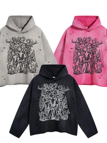 Men's Graphic Long Sleeve Hoodie