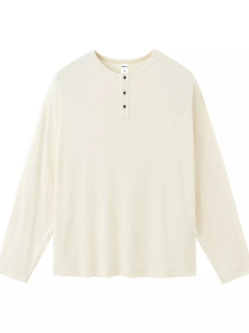 Men's Long Sleeve Henley T-Shirt