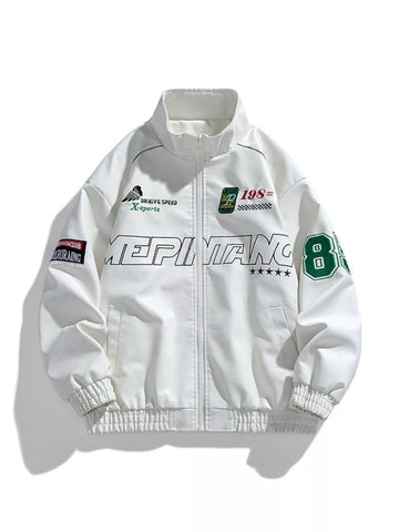 Men's Plus Size Zip-Up Jacket