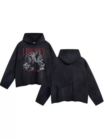 Men's Graphic Long Sleeve Hoodie