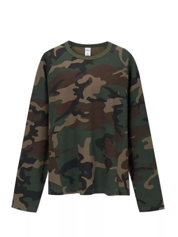 Men's Camouflage Long-Sleeve T-Shirt