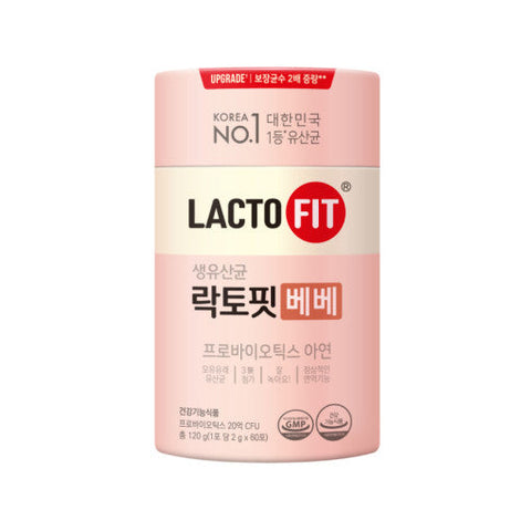 LACTO-FIT Probiotics Bebe 120g (60 Sticks) – Premium Daily Probiotic for Babies & Toddlers
