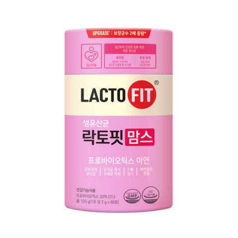 LACTO-FIT Probiotics Moms 120g (60 Sticks) – Daily Digestive Support for Mums