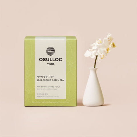 OSULLOC Jeju Orchid Green Tea – 10 Tea Bags