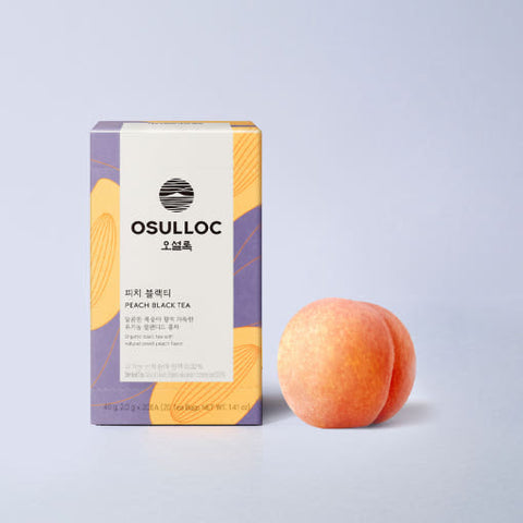 OSULLOC Peach Black Tea – 20 Tea Bags