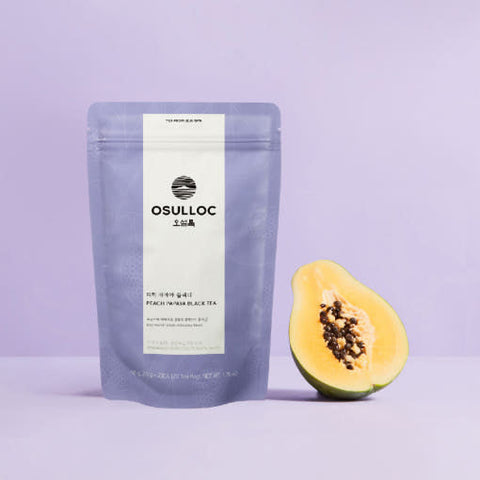 OSULLOC Peach Papaya Black Tea 20 Tea Bags