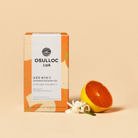 OSULLOC Tangerine Blossom Tea – 20 Premium Tea Bags