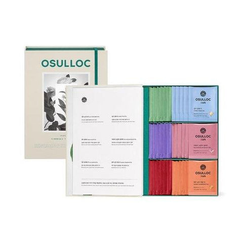 OSULLOC Tea Variation O Gift Set – 36 Tea Bags, 6 Korean Tea Flavours