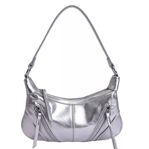 Zipper Shoulder Bag