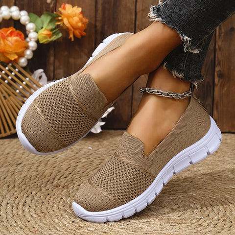 Breathable Mesh Athletic Slip-Ons