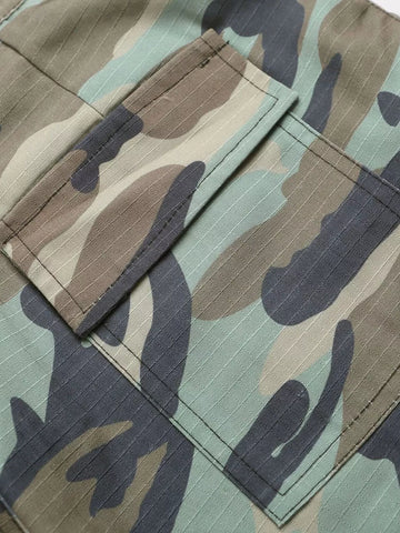 Men's Star Camouflage Cargo Capris