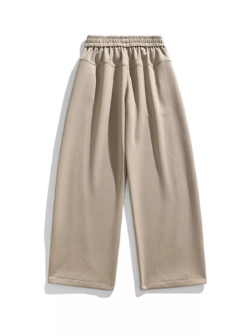 Men's Plus Size Loose Fit Wide Leg Casual Pants