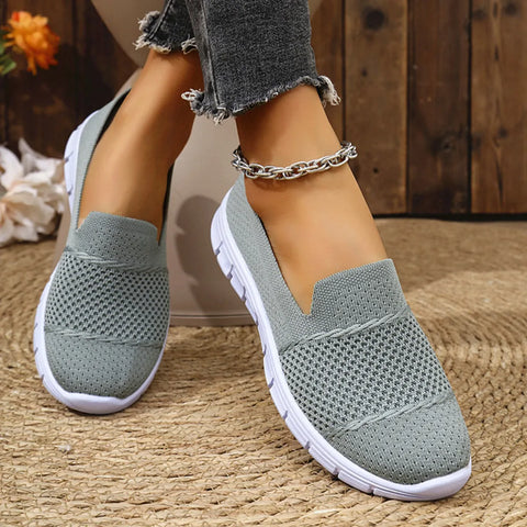 Breathable Mesh Athletic Slip-Ons