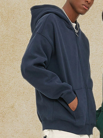 Men's Zip-Up Fleece Hoodie