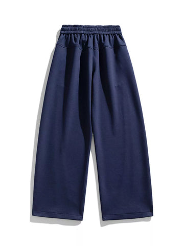 Men's Plus Size Loose Fit Wide Leg Casual Pants