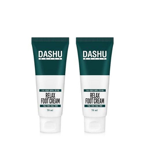 DASHU daily RELAX FOOT CREAM 70ML X 2EA