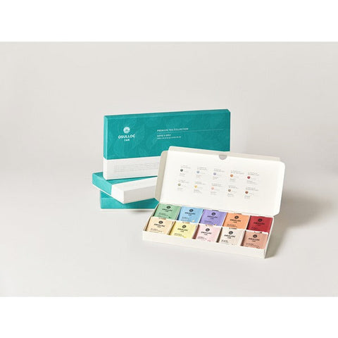 OSULLOC Premium Tea Collection 40 Tea Bags – Luxury Korean Tea Sampler Gift Set