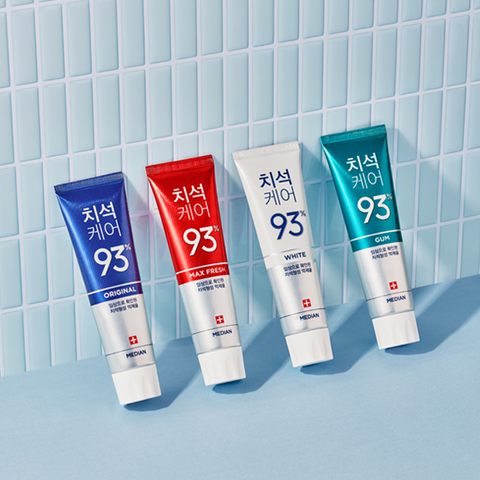 MEDIAN Tartar Toothpaste White 120g*3