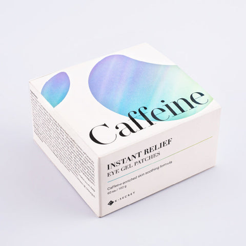 K-SECRET Instant Relief Eye Gel Patches 60ea/102g #CAFFEINE