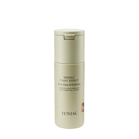 YUNJAC Whole Plant Effect Daily Foam & Exfoliant 80g (Bottle)