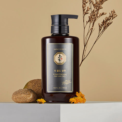 Daeng Gi Meo Ri Ki Gold Shampoo 500ml – Korean Herbal Hair Loss Care Shampoo