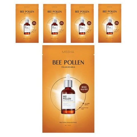 MISSHA Bee Pollen Ampoule Mask 30g X 5ea