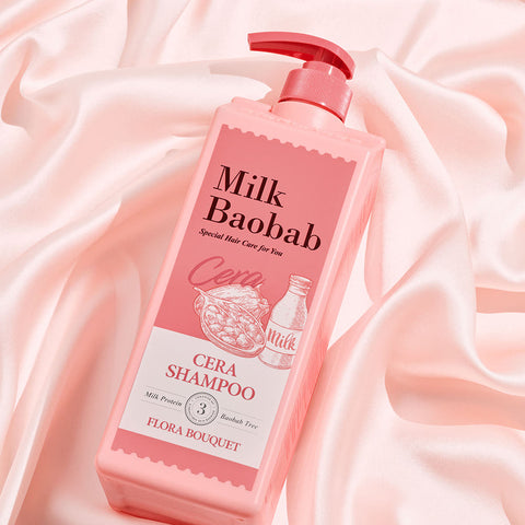 Bioklasse Milk Baobab Cera Hair Shampoo 1200ml Flora Bouquet